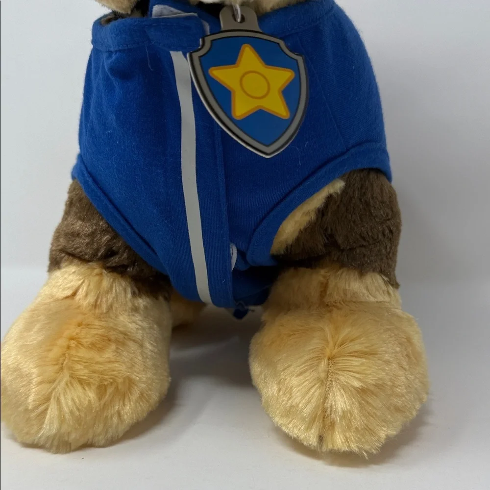 Nickelodeon Paw Patrol Chase Plush Stuffed Animal 14” Police Outfit Kids Toy